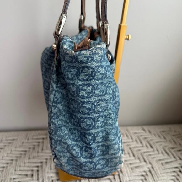 Gucci Denim Shoulder Bag - Picture 3 of 14